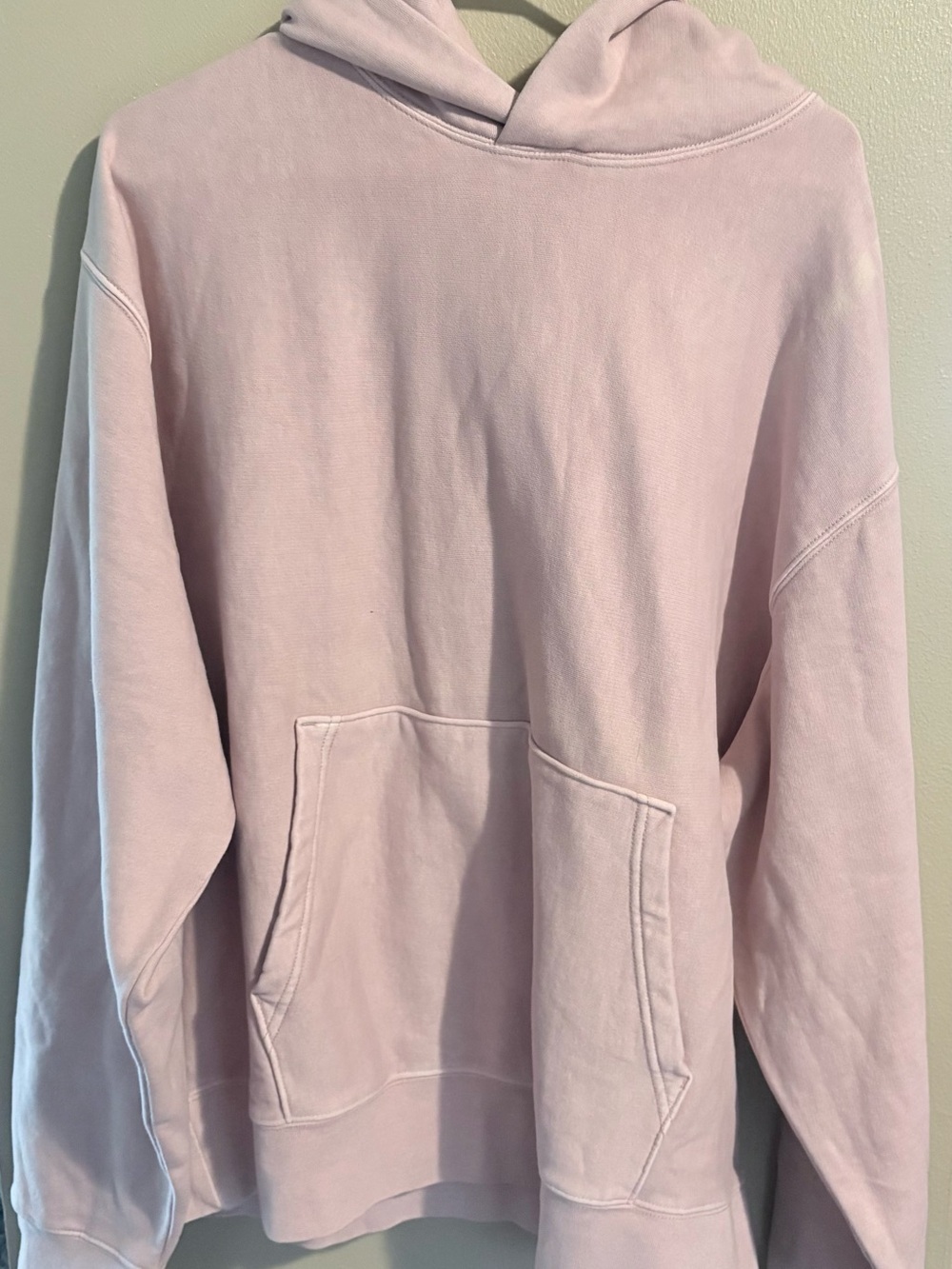 American Eagle Outfitters Pale Pink Pullover Hoodie